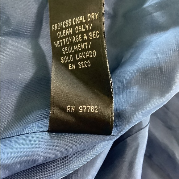 Jill Stuart Royal Blue Strapless Evening Gown Size 12 Formal Prom Mermaid Dress - Picture 13 of 13